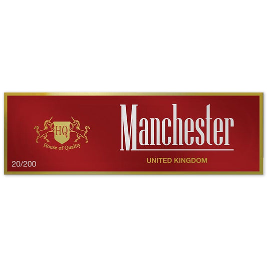 Manchester 20's  Royal Red